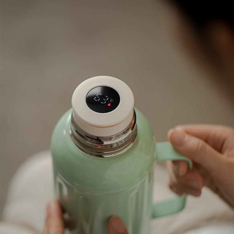 墨己新款焖茶壶家用户外保温壶316不锈钢保暖壶便携温水壶保温瓶