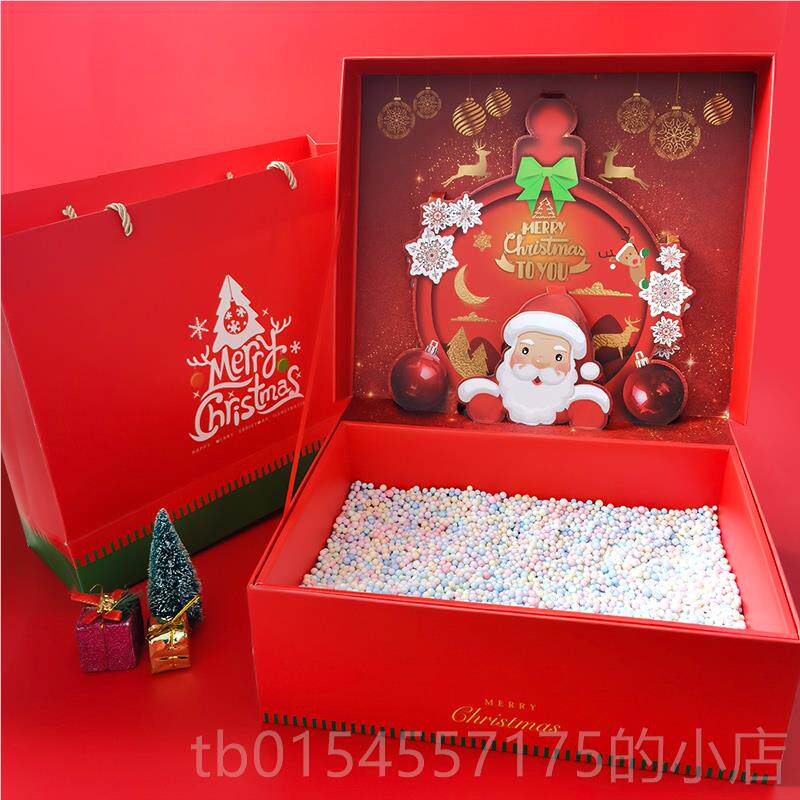 正品圣诞节礼物高盒空大女网红生日盒大盒子小包装号档女友苹果平