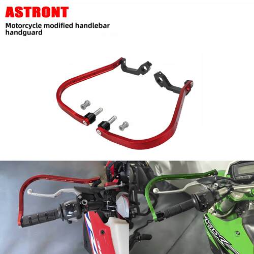 越野摩托车改装Crf/Klx/Ct125铝合金手护弓护防摔安全喇叭保护杆