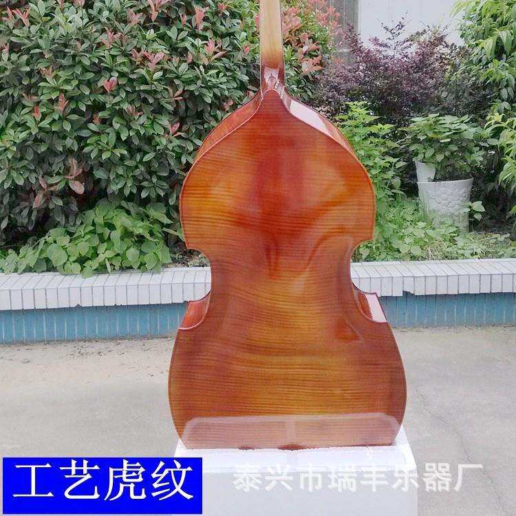 低音大提琴倍大提琴低音大贝司初学练习成人儿童大贝司工艺虎纹