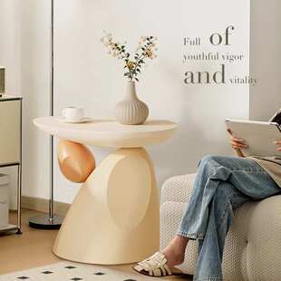 几茶几沙发小客厅摆件落奶油地大家居时来运转高级感风装饰品旁边