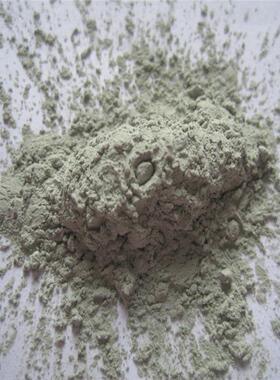 绿碳化硅粉#3000目D50中值4.0±0.5微米颜色浅绿色外贸石材磨片用