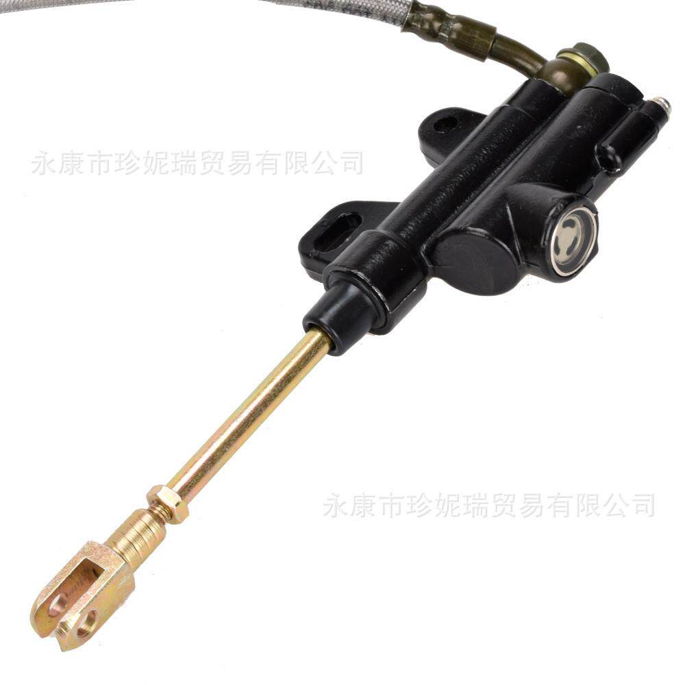 越野摩托车后脚刹液压碟刹卡钳刹车主缸总成50-150cc SSR APOLLO