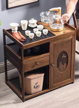 茶台木车家用茶烧ZIA水茶柜实小茶桌茶几功夫茶具套装全自动水壶