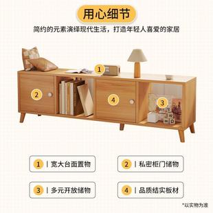 飘窗柜储物柜防晒落地阳台置物矮柜地柜杂物收纳柜子窗台家用卧室