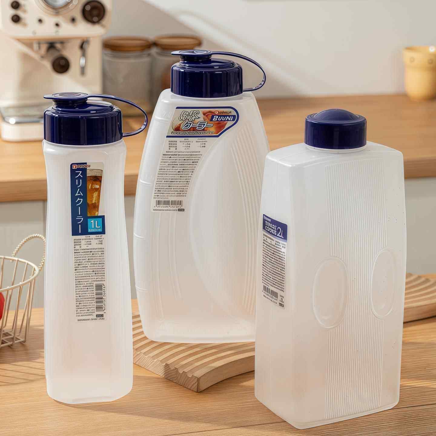 新式NAKAYA日本进口冰箱冷水壶耐高温凉水壶PP材质大容量冷泡茶壶