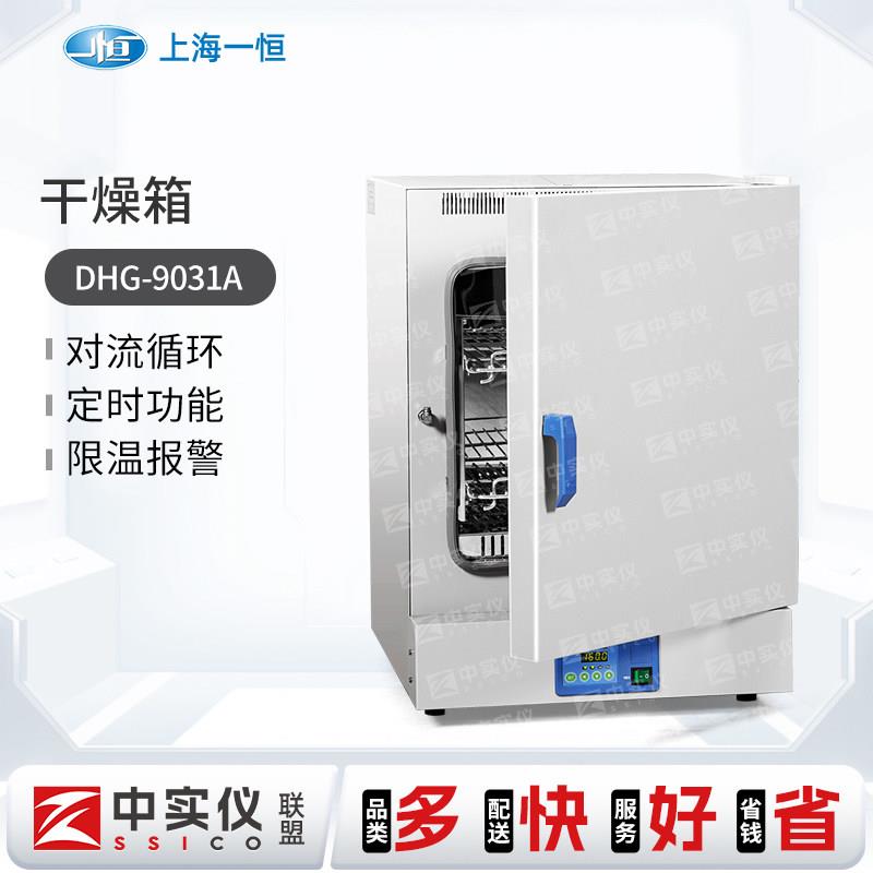 上海一恒电热恒温干燥箱DHG-9031A中草药汽车大灯200度实验室烘箱