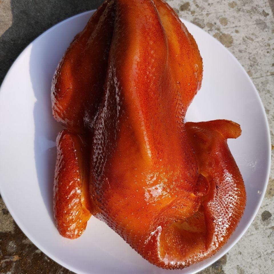 彷真菜食品模型假烧鸡扒鸡模型网红拍摄道具假菜模型表演拍摄模具