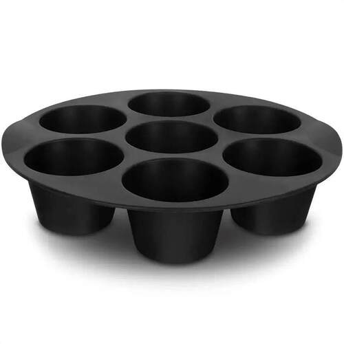7 Inch 7 Cups Airfryer Silicone Muffin Pan Cupcake Mold for