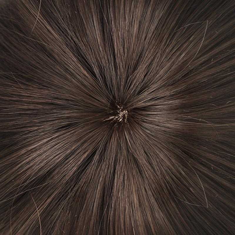 新款直销假发女短发化纤哑光高温丝中老年全头套自然头发妈妈女士