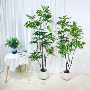 仿真绿植异形漆木树轻奢大型室内加密仿生植物假盆栽客厅装饰摆