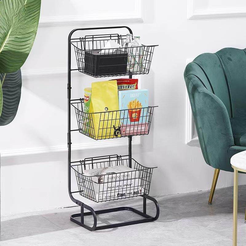 家居收纳架收纳篮铁质收纳篮客订收纳篮玩具收纳架储物阳台