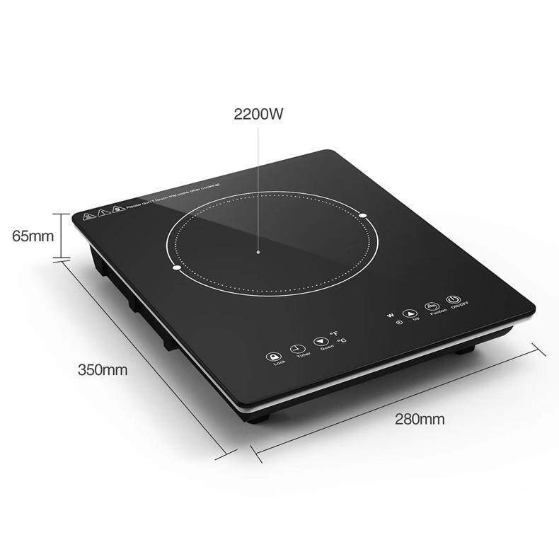美标澳洲110V/220V触摸式电磁炉家用多功能大功率UL火锅SAA