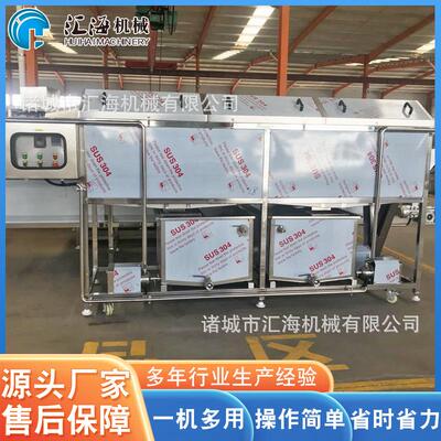 供应多功能洗袋机旋转毛刷双段清洗机塑料袋清洗机去油风干设备