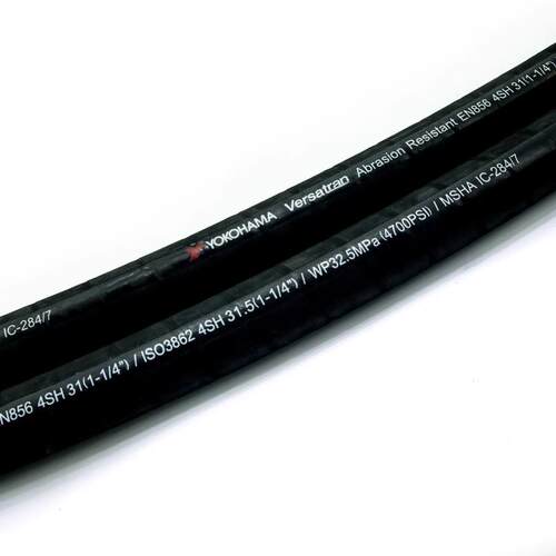 YOKOHAMA高压油管2W-DN38MM日本横滨液压胶管 液压管总成