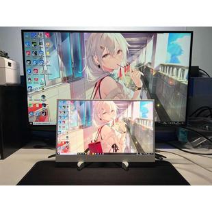 QLED便携显示器13.3寸1080P显示器switch外接屏电脑副屏竖屏白色