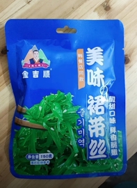 金吉顺裙带菜丝脆爽即食，海藻沙拉凉拌海白菜即食下饭菜金吉顺裙带