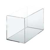 依板亚克盒盒子亚克 透明定制定制展示激光力克力力压雕刻图加工