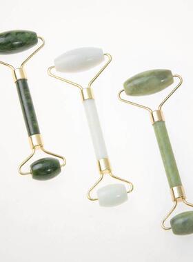 2pcs/set Face Spa Massager Neck Roller Gua Sha Scraper Board