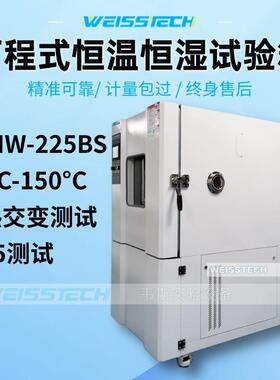可程式恒温恒湿试验箱WSHW-225BS双85测试广东韦斯湿热交变试验箱