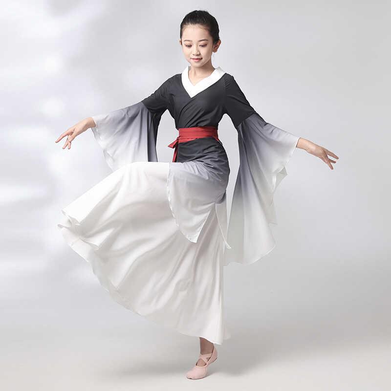 正品古风舞同蹈服《墨梅》诗意款金刚舞蹈表演服国装剧目筝演出服