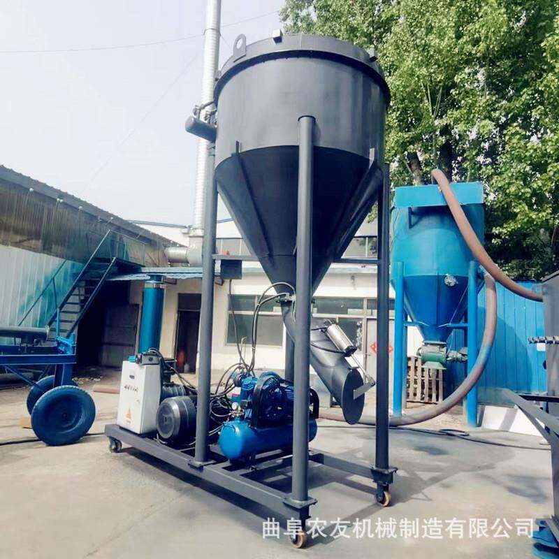 泥浆石子气力输送机 大功率负压真空上料机 石灰石粉长距离吸灰机