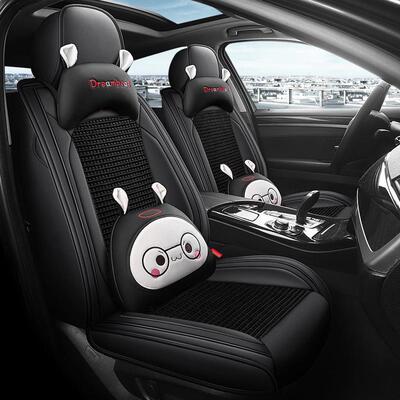 适用于凯迪拉克CTSXTSATS-LXT5打孔皮四季通用全包围汽车坐垫