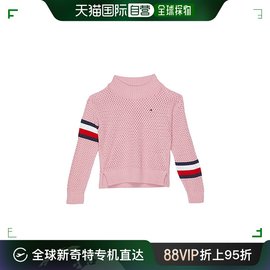 香港直邮潮奢 Tommy Hilfiger 汤米 希尔费格 女童高领毛衣(儿童/