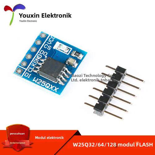 【优信电子】W25Q32/64/128 NorFlash储存模块 32/64/128Mbit SPI