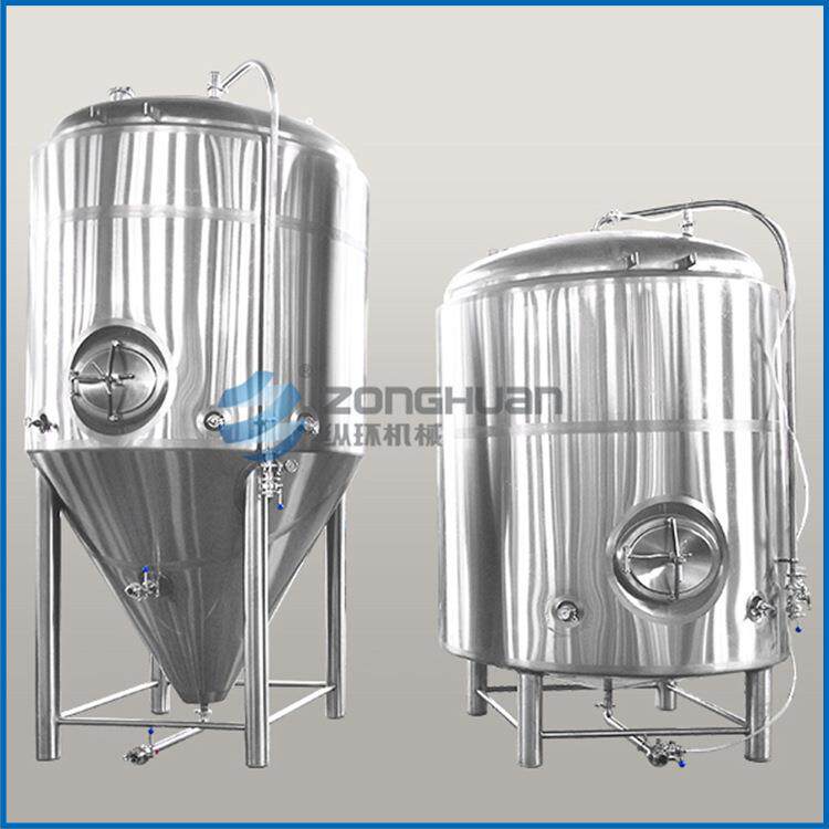 厂家供应40BBL 发酵罐 清酒罐 发酵罐厂家大型不锈钢发酵罐