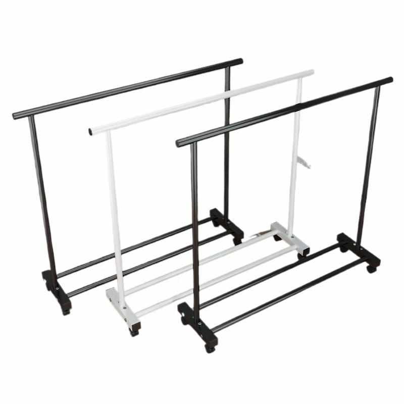 厂家厂家家用晾衣架落地子晒衣服简易衣帽架阳台凉卧室挂衣架单杆