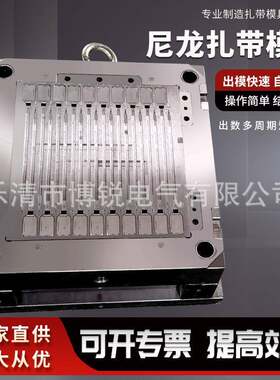 厂家专业供应模具扎带模具尼龙扎带模具标牌模具钢钉线卡模具