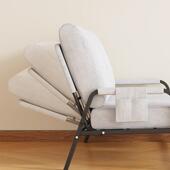 沙发区小户休客厅懒人布艺沙发单双人折叠沙发出租房型小公寓服装