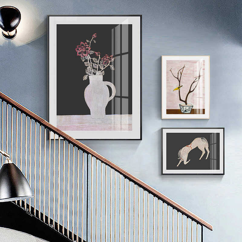 曲客厅书房腿装饰画挂画文艺 样板间沙发马横铝合金艺术框油画版,家居饰品,现代装饰画,淘宝优惠券,粉丝福利购,淘宝优惠卷