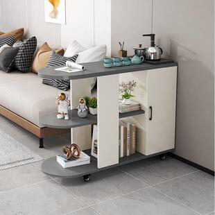 约吧台桌用客厅小吧家台沙发隔断边柜玄关-柜简一体墙餐靠边柜酒