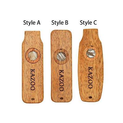 Wooden Kazoo Funny Musical Toy Wind Instrument for