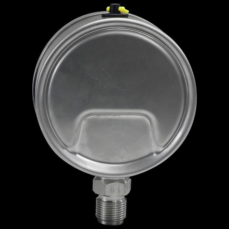 不锈钢耐震膜盒压力表 耐震膜盒压力表 抗震压力表YEN-100BF60KPA