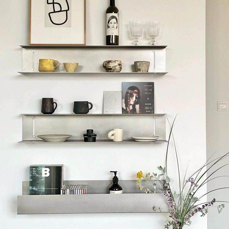 一字隔板不锈钢工字形置物架壁挂式多层上墙展示架墙面装饰陈列架,住宅家具,搁板/置物架/家用陈列架,淘宝优惠券,粉丝福利购,淘宝优惠卷