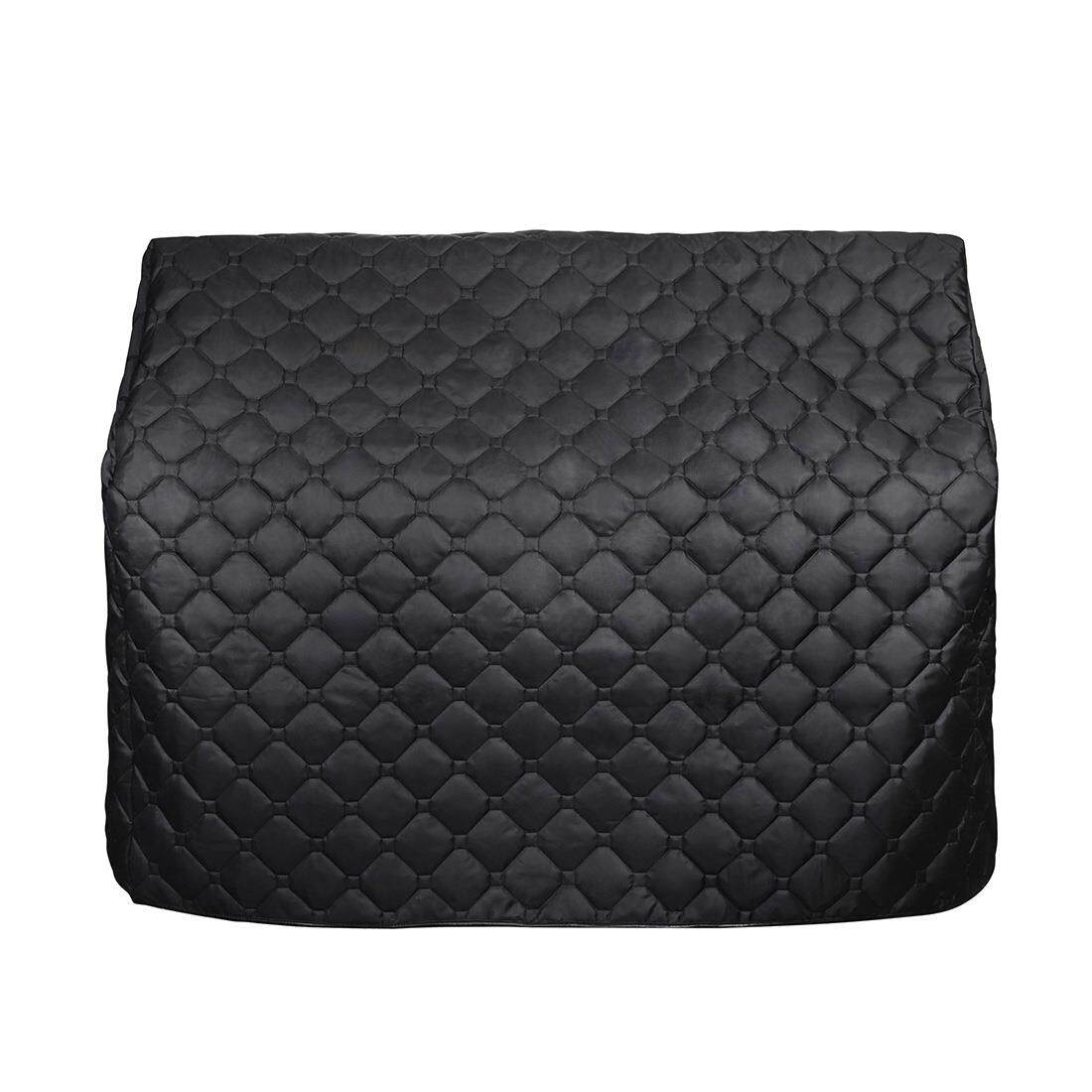 黑色加棉加厚皮质包边立体钢琴罩钢琴防尘罩钢琴配件乐器