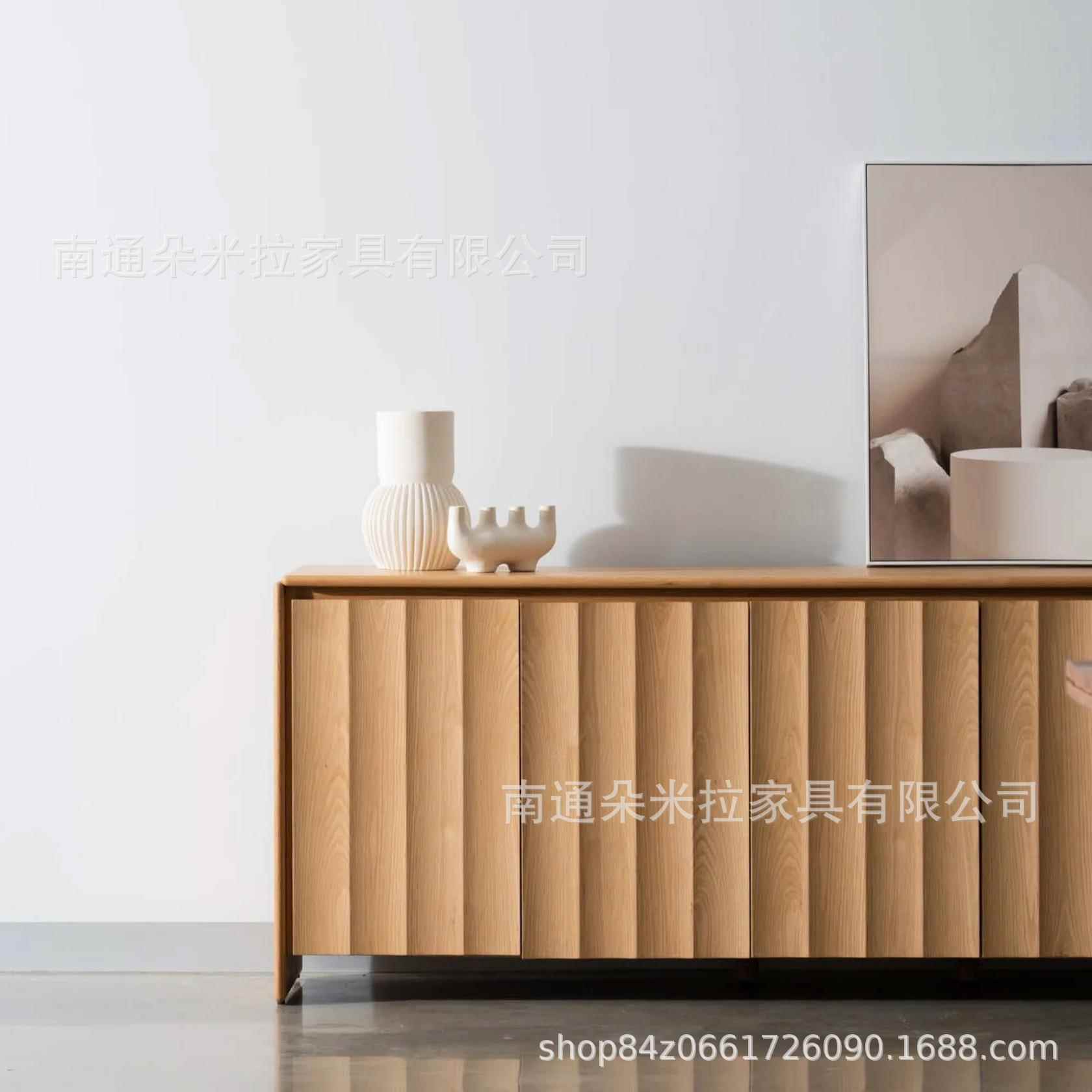 RH美式实木高端豪华餐具柜展示柜简约储物柜