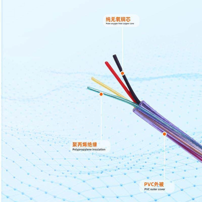 无氧铜4芯数字电话线 室外四芯电话线 电信宽带专用线家装工程线