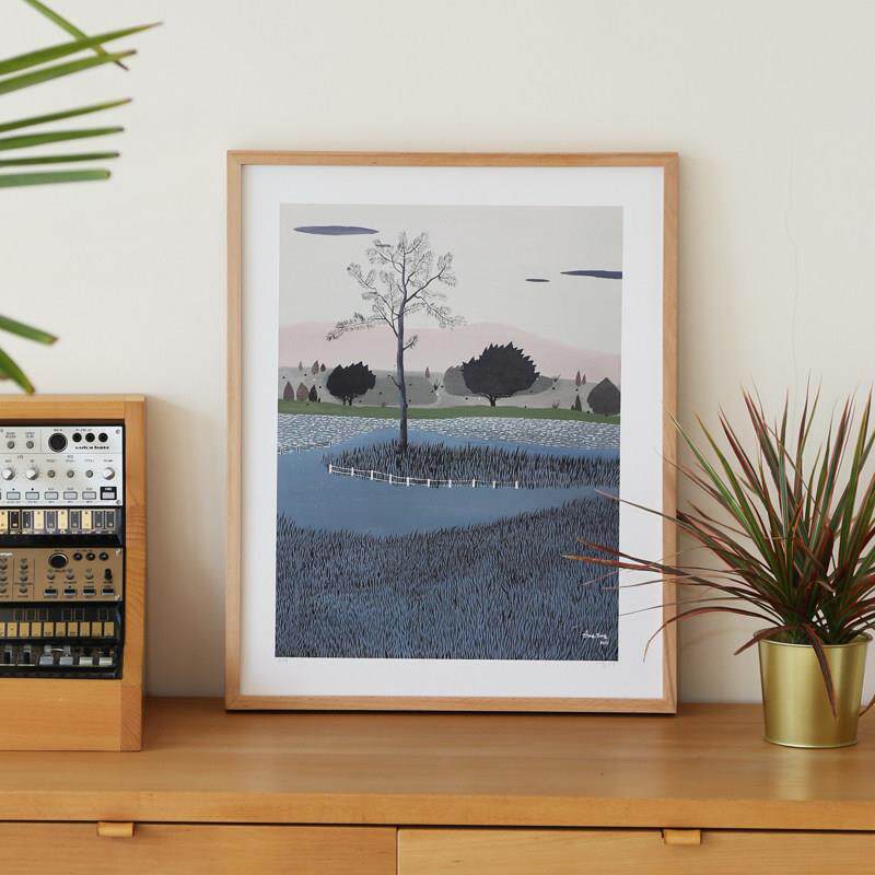 红山毛榉实木窄边框相框定制相框定制海报墙挂简单框架油画框