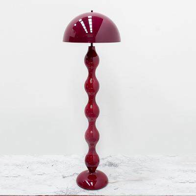 中古风蘑菇落地灯北欧简约奶油风客厅沙发旁展厅设计师款装饰灯具