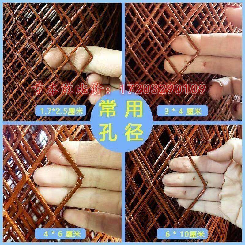 加硬铁围栏网养殖防护网围山圈地果园防盗网鱼塘护坡网网菱形超厚