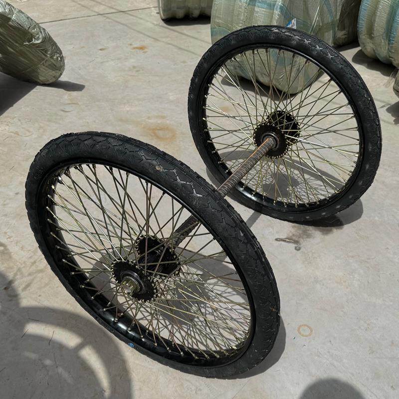板车轮胎轮子翻斗车板车轮胎26x21/2工地力车架子车劳动车环卫车