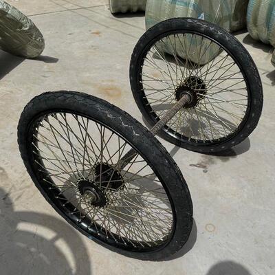 板车轮胎轮子翻斗车板车轮胎26x21/2工地力车架子车劳动车环卫车