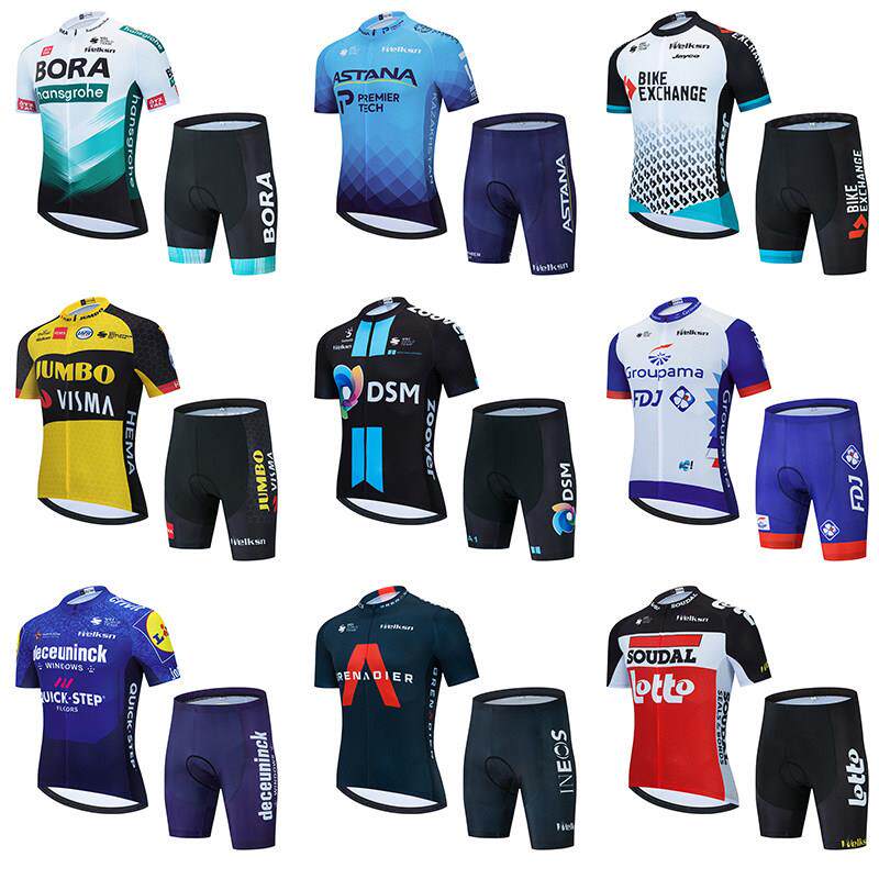 2021骑行服短袖套装男春夏季公路车衣速干透气自行车骑行短裤修身