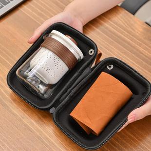 便携式旅行茶具快客杯套装高端个人专用外出携带包户外露营功夫一