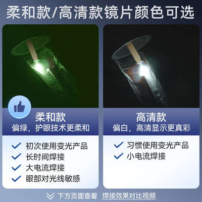 泰克曼720S-G2头戴式自动变光焊帽电焊面罩焊工氩弧焊接防护罩轻-