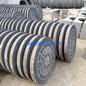 圆形 纤维下水道混凝土钢700雨800水泥污通讯混凝土井盖电力井盖